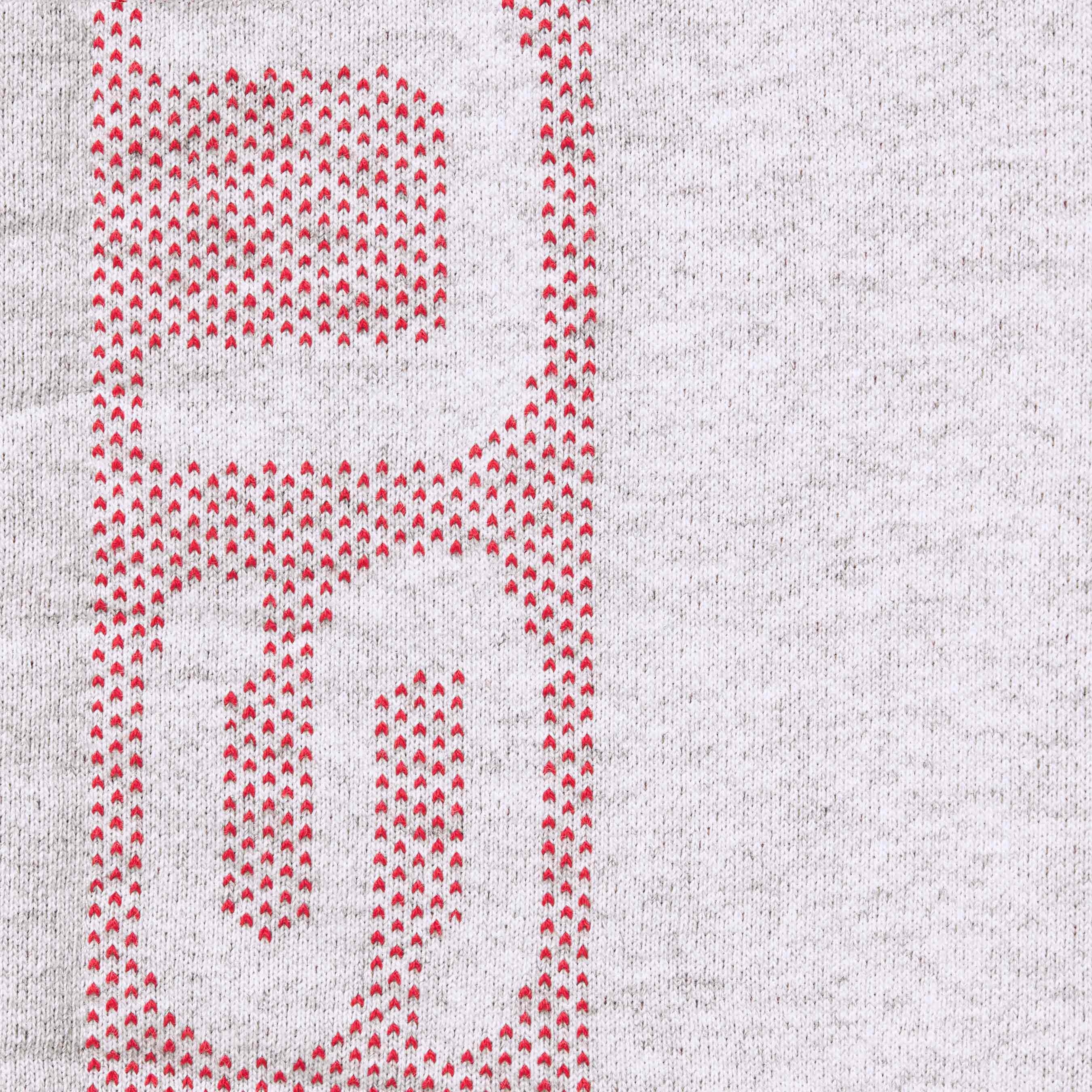 Jacquard Stripe Hooded Sweatshirt view 3